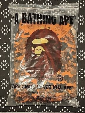 A Bathing Ape X MCM Large Hoodie